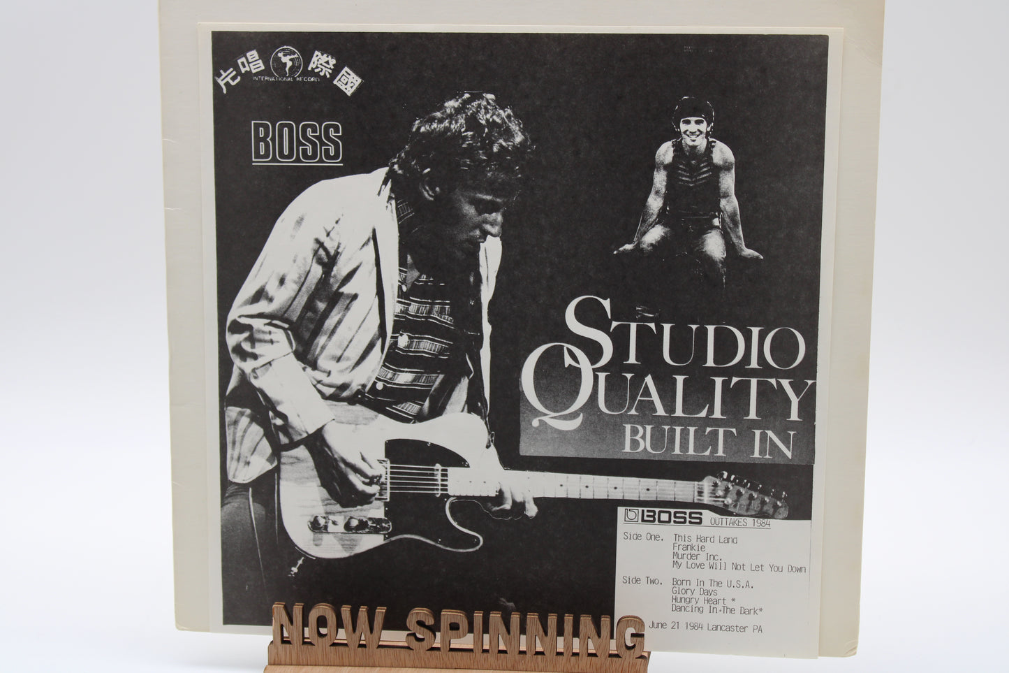 Bruce Springsteen - Studio Quality Built In - Outtakes & Live in Lancaster PA 1984 BLV