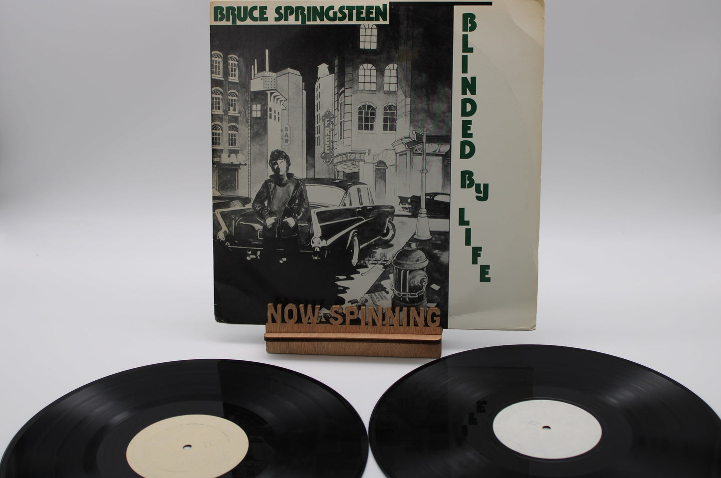 Bruce Springsteen - Blinded by Life - 2 LPs Live at Allen Theater Cleveland April 1976 BLV