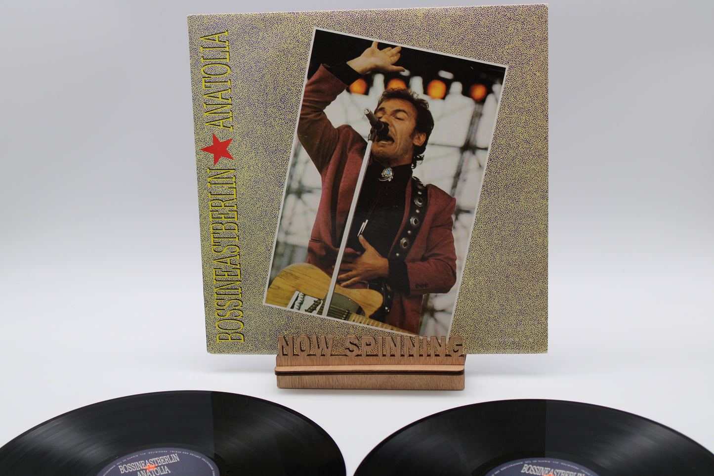 Bruce Springsteen - Anatolia - Boss In East Berlin Live - 1988 3 LPs - Vinyl Bootleg BLV