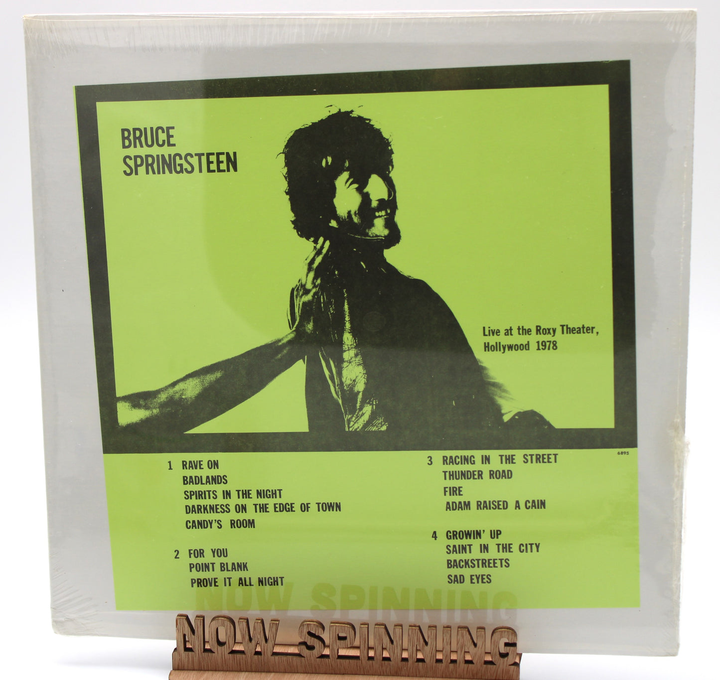 Bruce Springsteen - SEALED - Live at The Roxy Hollywood - 2LP Vinyl Records - Green insert - Sealed BLV