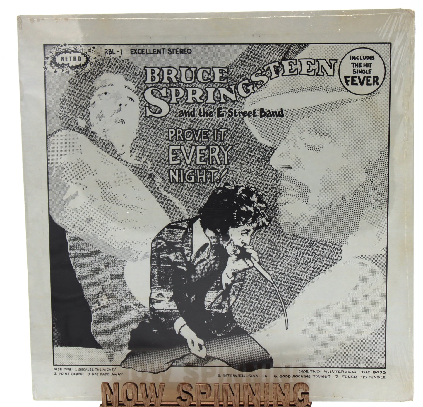 Bruce Springsteen SEALED "Prove It Every Night" Unofficial Vinyl Near Mint