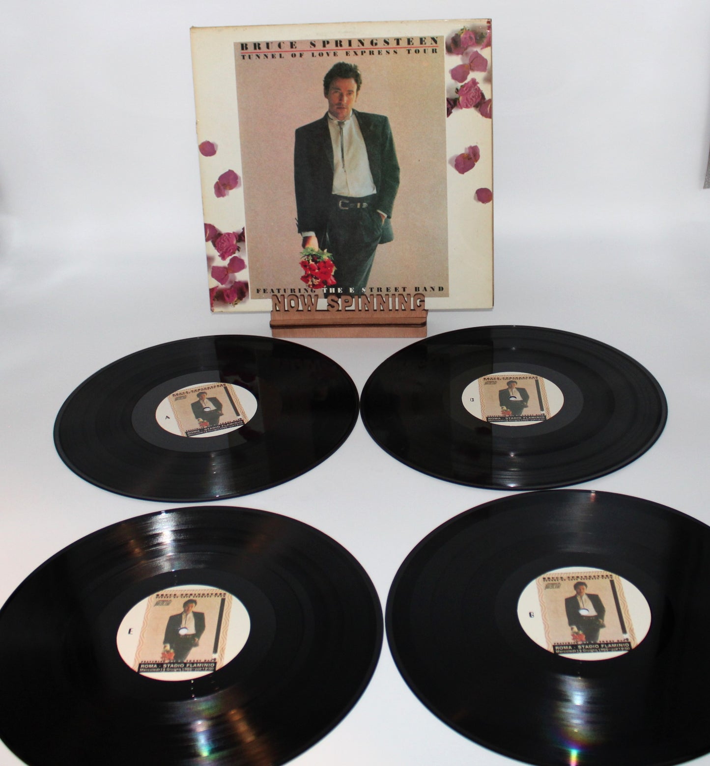 Bruce Springsteen Tunnel Of Love Express Tour - European Tour 1988 Vinyl 4 LPs - BLV