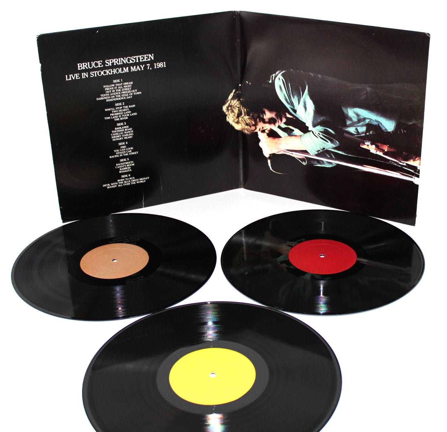 Bruce Springsteen - Follow That Dream - 3 Vinyl LPs – Near Mint Unofficial Vinyl
