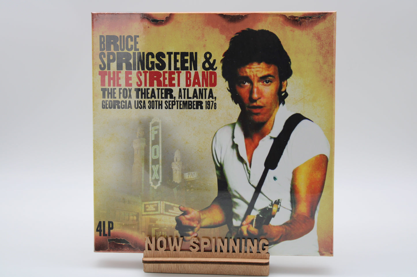 Bruce Springsteen SEALED 4 LPs Box - The Fox Theater, 1978 Unofficial, Darkness Tour