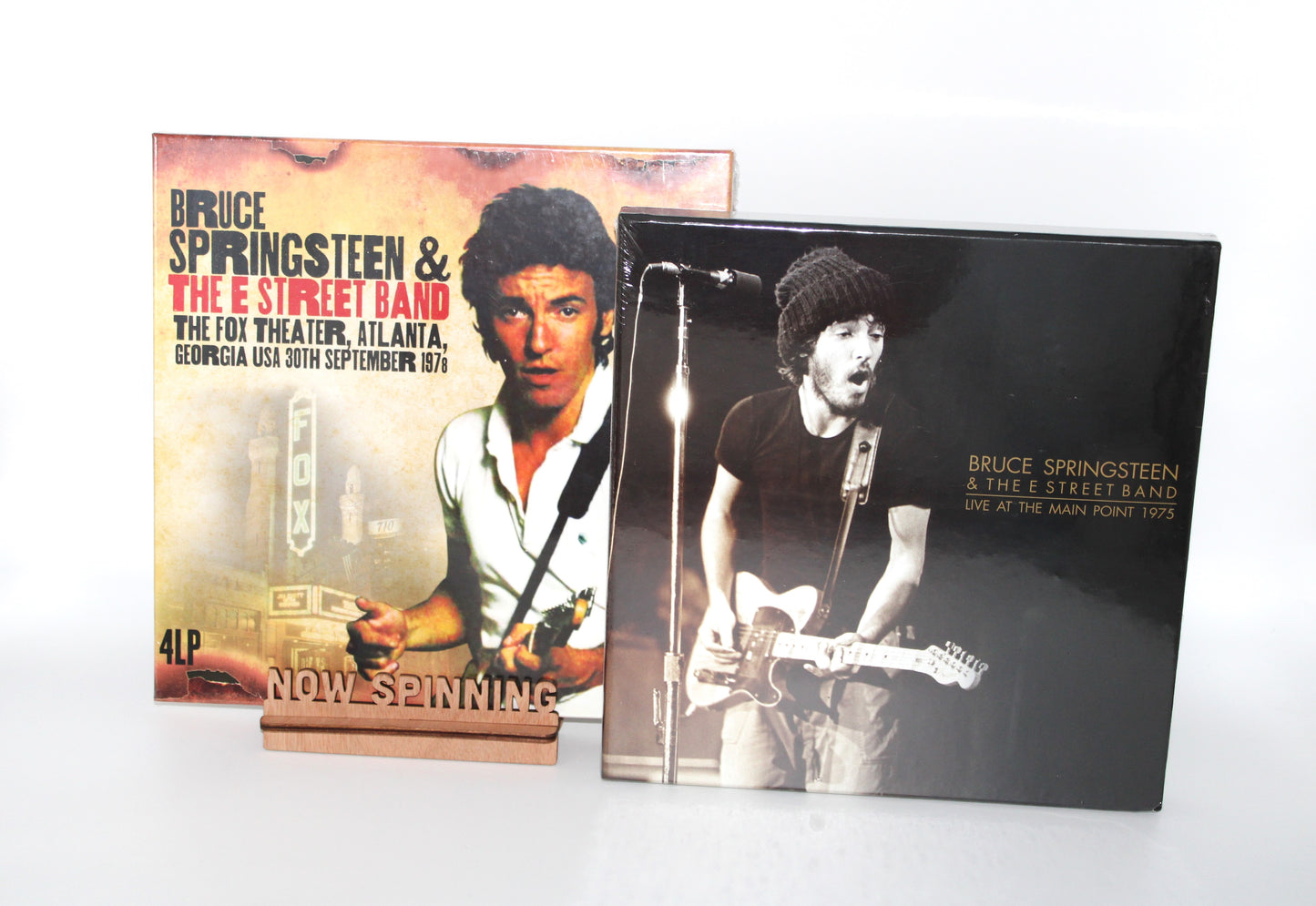 Bruce Springsteen SEALED Live At Main Point Vinyl Box & Live at Fox Theater Vinyl Box - Sealed BLV