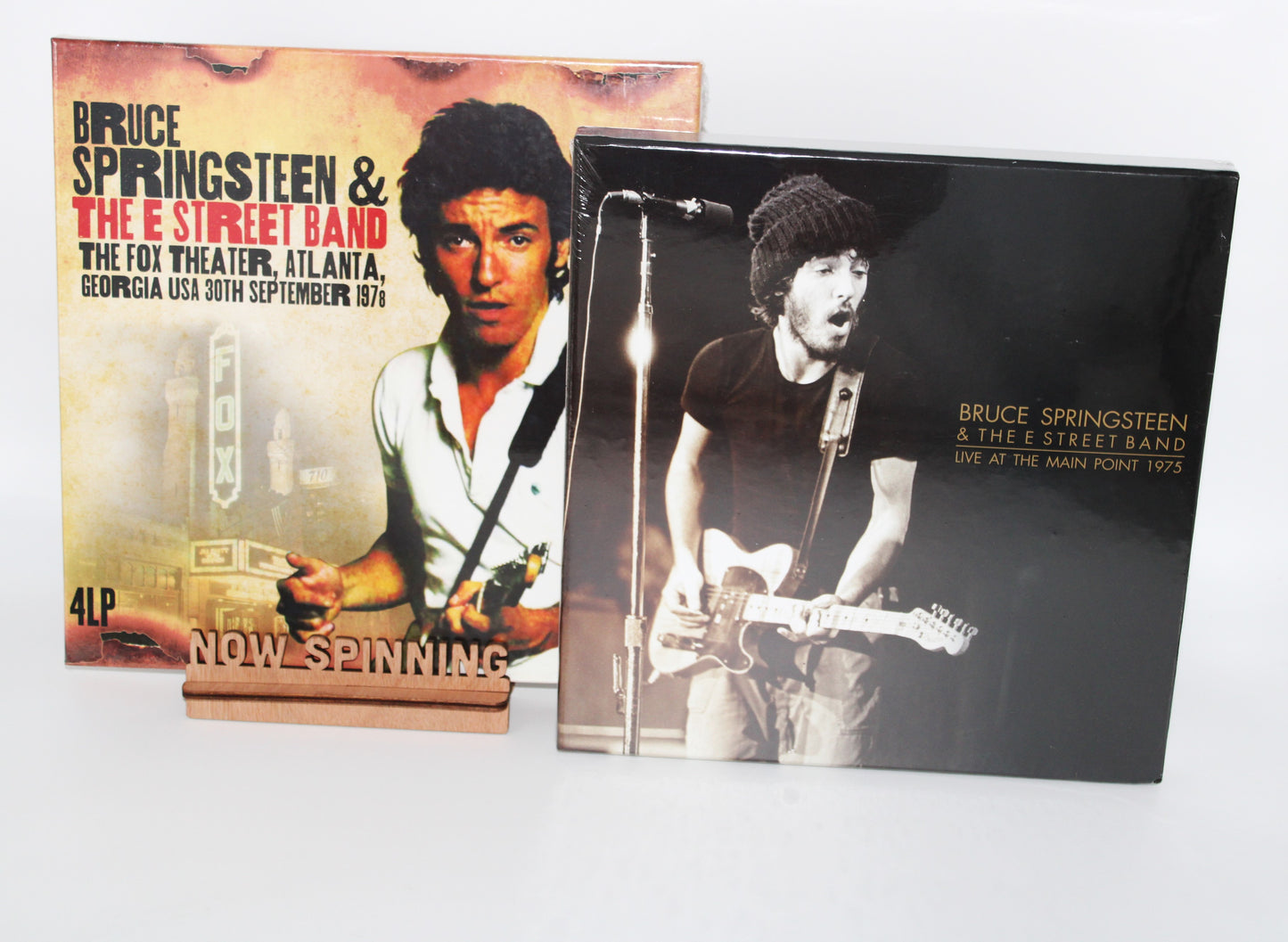Bruce Springsteen SEALED Live At Main Point Vinyl Box & Live at Fox Theater Vinyl Box - Sealed BLV