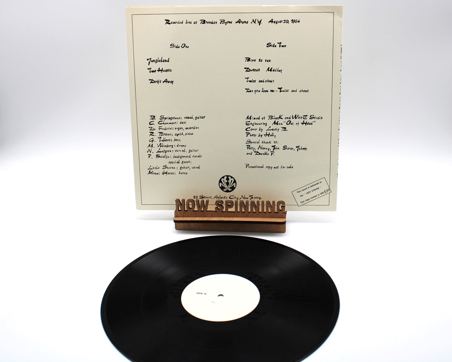 Bruce Springsteen & The E Street Band – Live at Brendan Byrne Arena, New Jersey 1984 Unofficial Vinyl