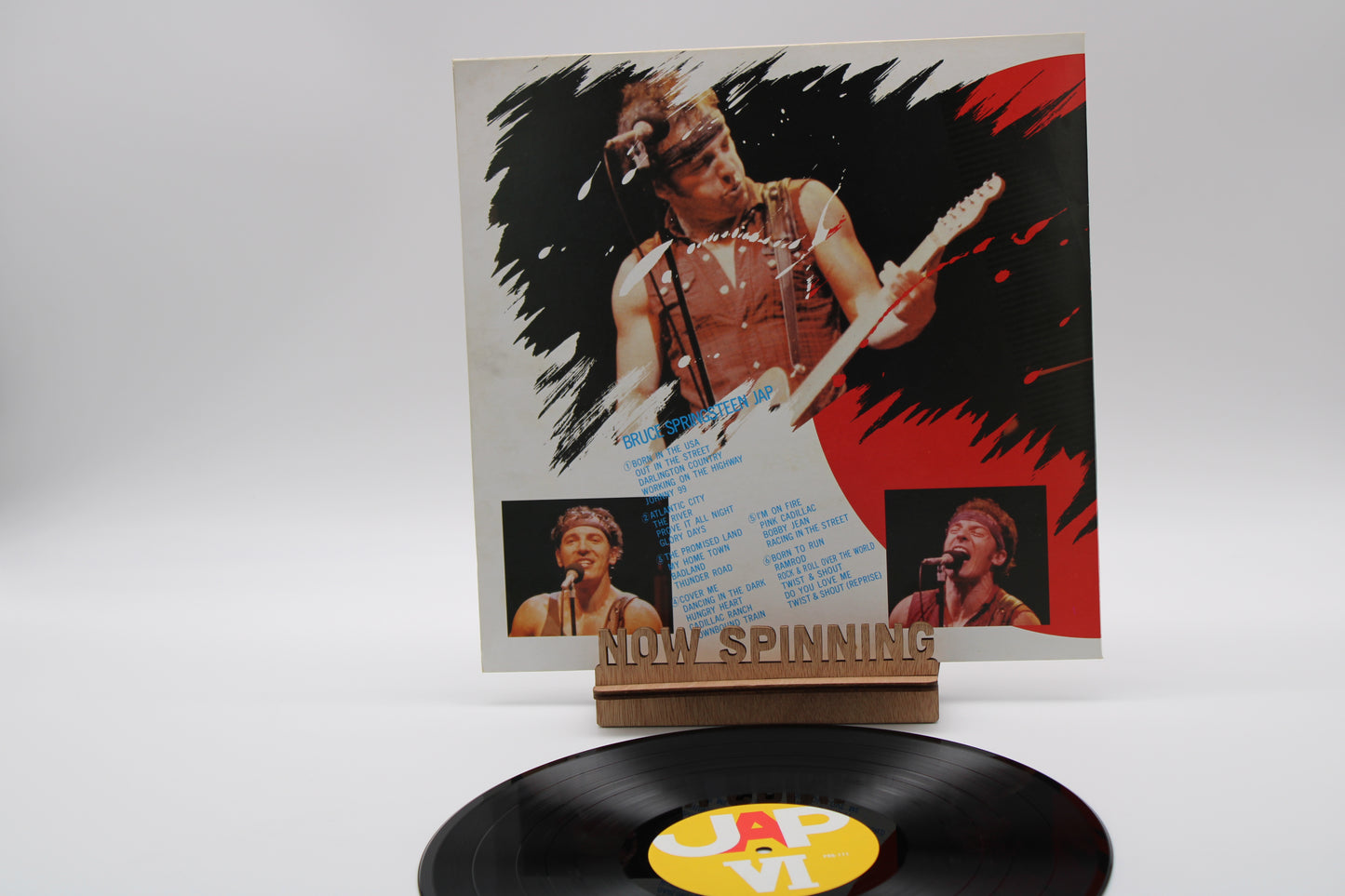 Bruce Springsteen "JA*P" - 3 LPs - Live in Tokyo, Yoyogi Olympic Pool - 1985 Unofficial Vinyl