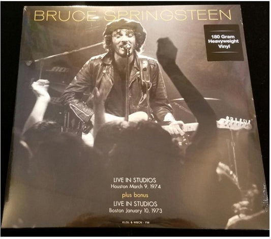 Bruce Springsteen -SEALED- Live In Studios: Houston 1974 & Boston 1973 - LP Vinyl BLV